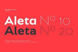 Пример шрифта Bw Aleta No 20
